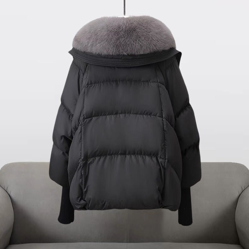Cozy Faux Fur Hooded Winter Jacket for Women