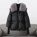 Cozy Faux Fur Hooded Winter Jacket for Women