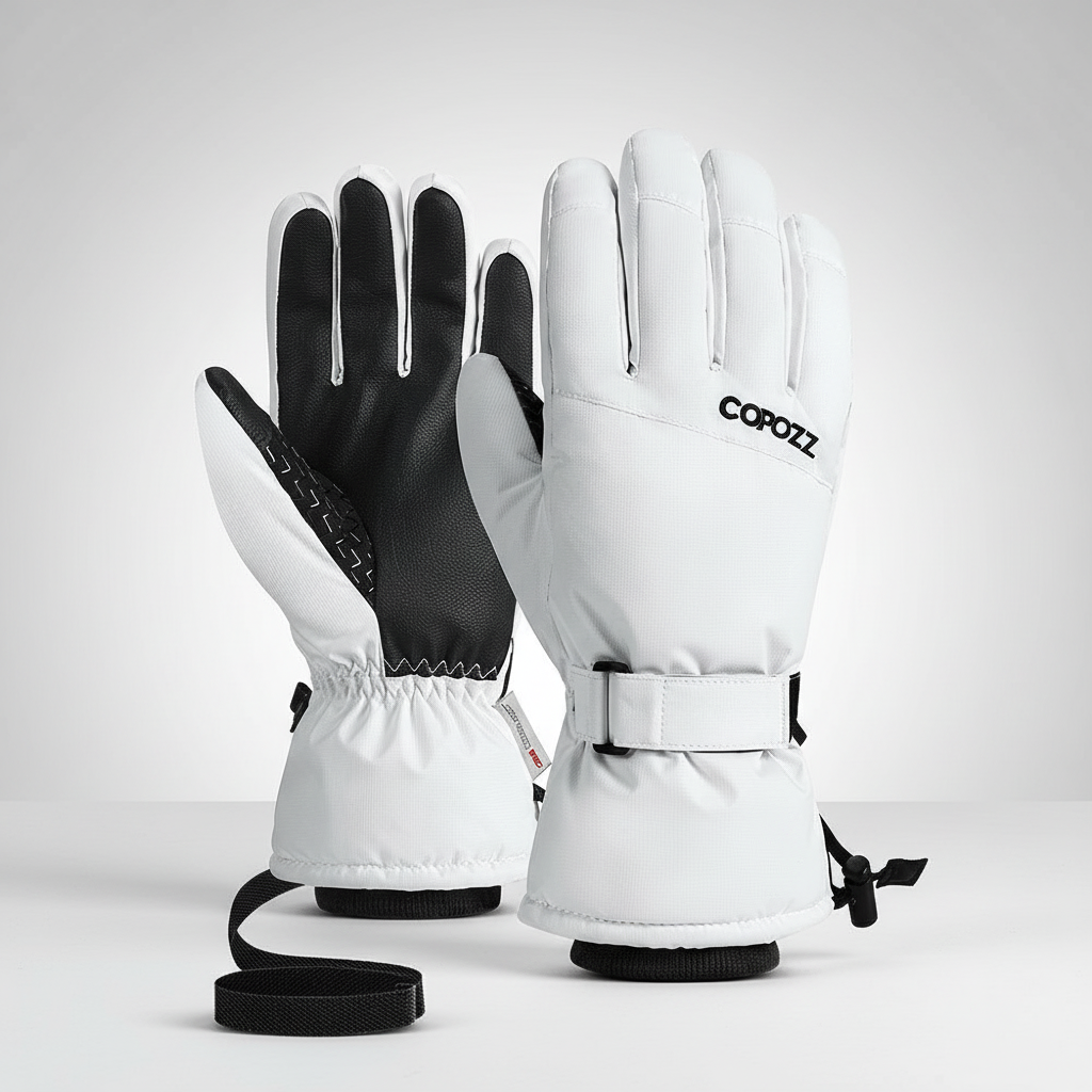 Warm Insulated Snow Gloves for Men Women