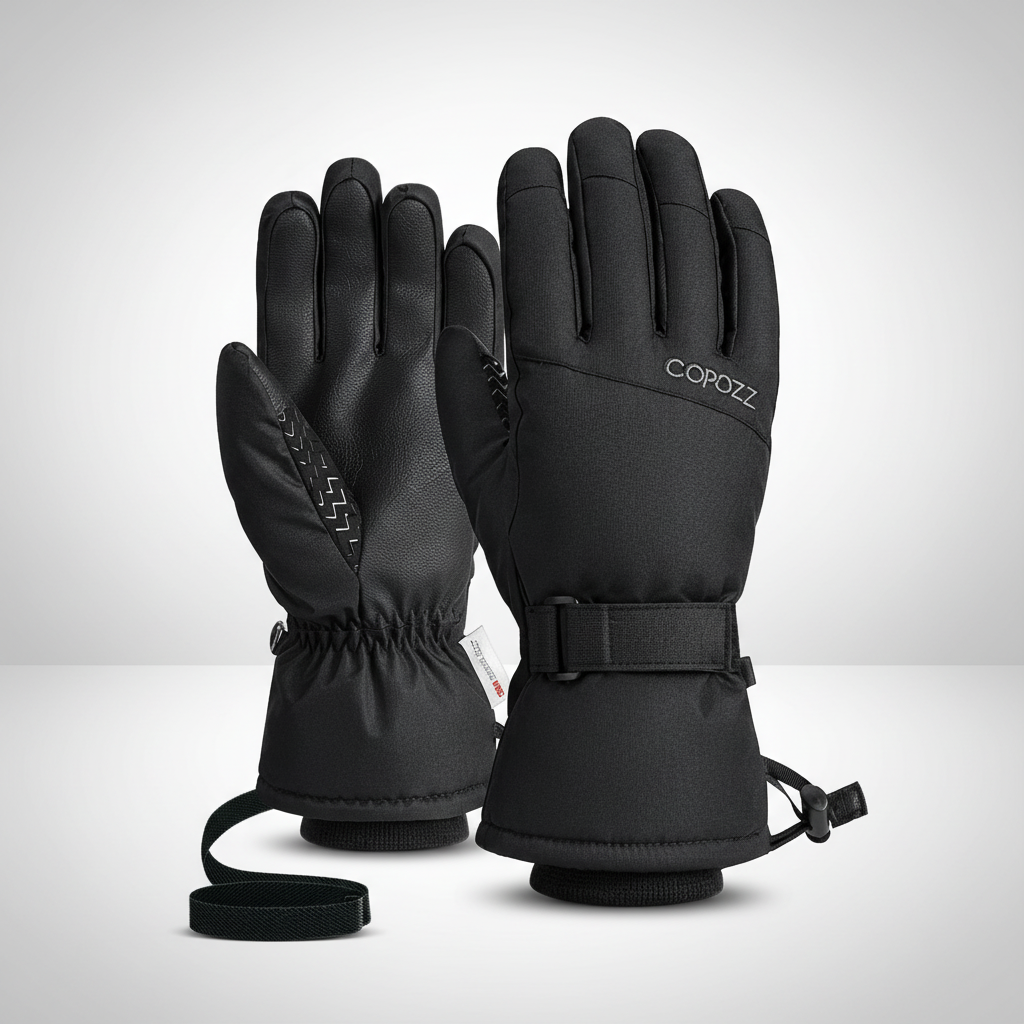 Warm Insulated Snow Gloves for Men Women