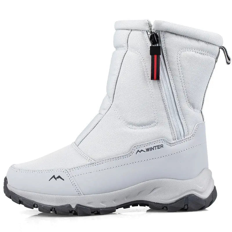 Insulated Warm Women's Snow Boots - Waterproof & Grip Soles