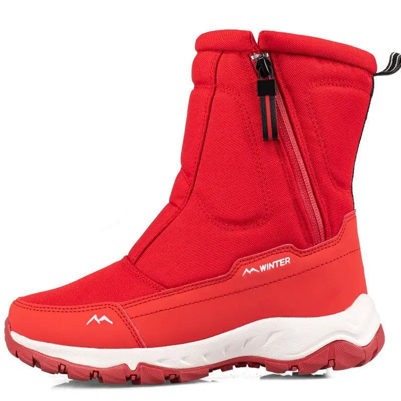 Insulated Warm Women's Snow Boots - Waterproof & Grip Soles