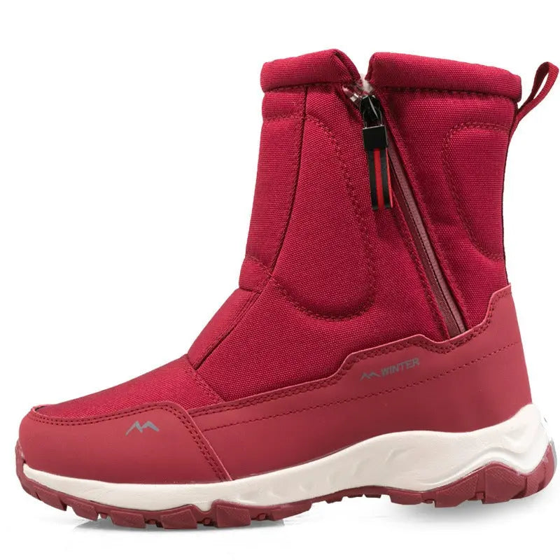Insulated Warm Women's Snow Boots - Waterproof & Grip Soles