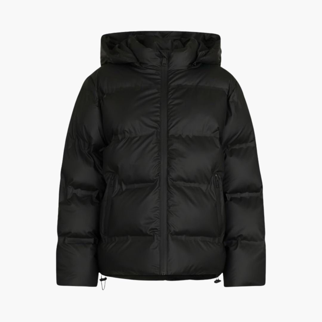 Warm Winter Coat with Hood and Zip