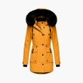 Waterproof Hooded Women's Winter Coat with Pockets