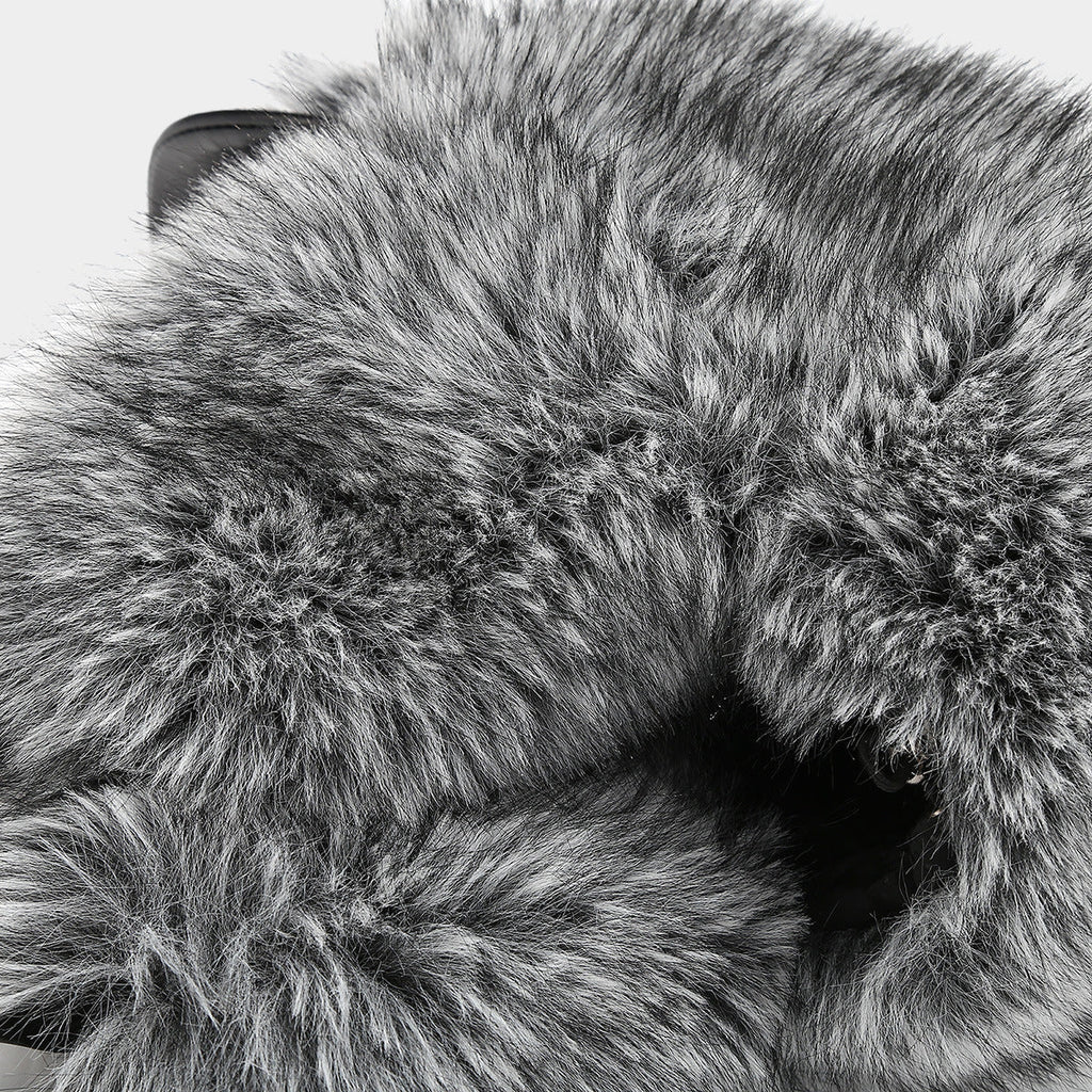 Luxury Leather Ushanka Hat - Women's Ski & Winter Style
