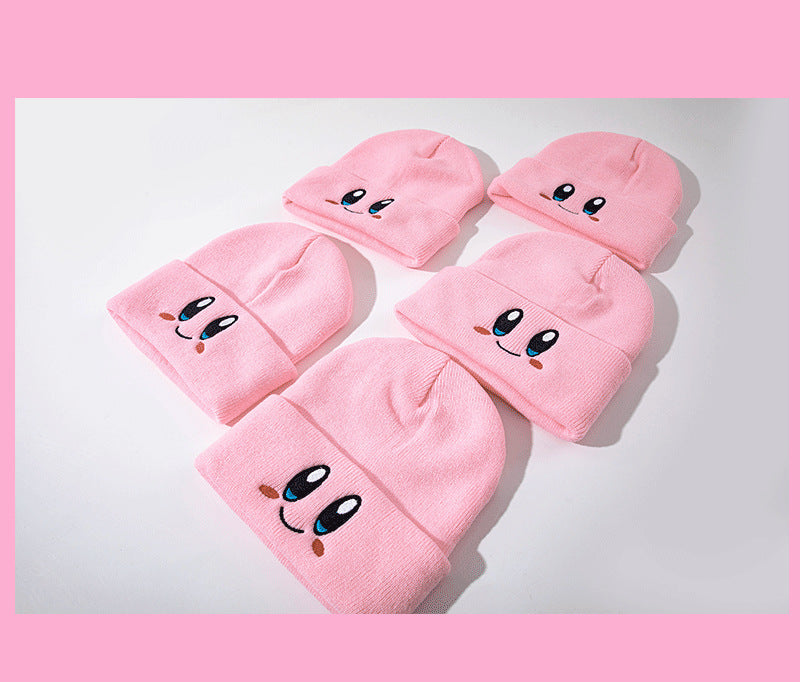 Star Kabi Pink Knit Beanie - Cozy Winter Hat