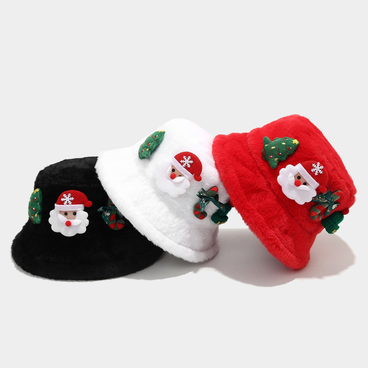 Cozy Christmas Faux Fur Fisherman Hat