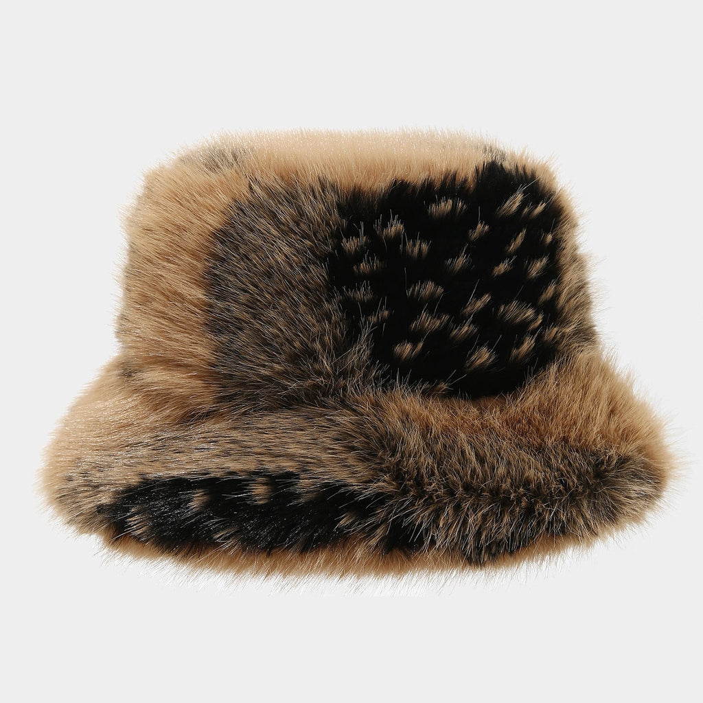 Chunky Faux Fur Bucket Hat - Cozy Winter Style