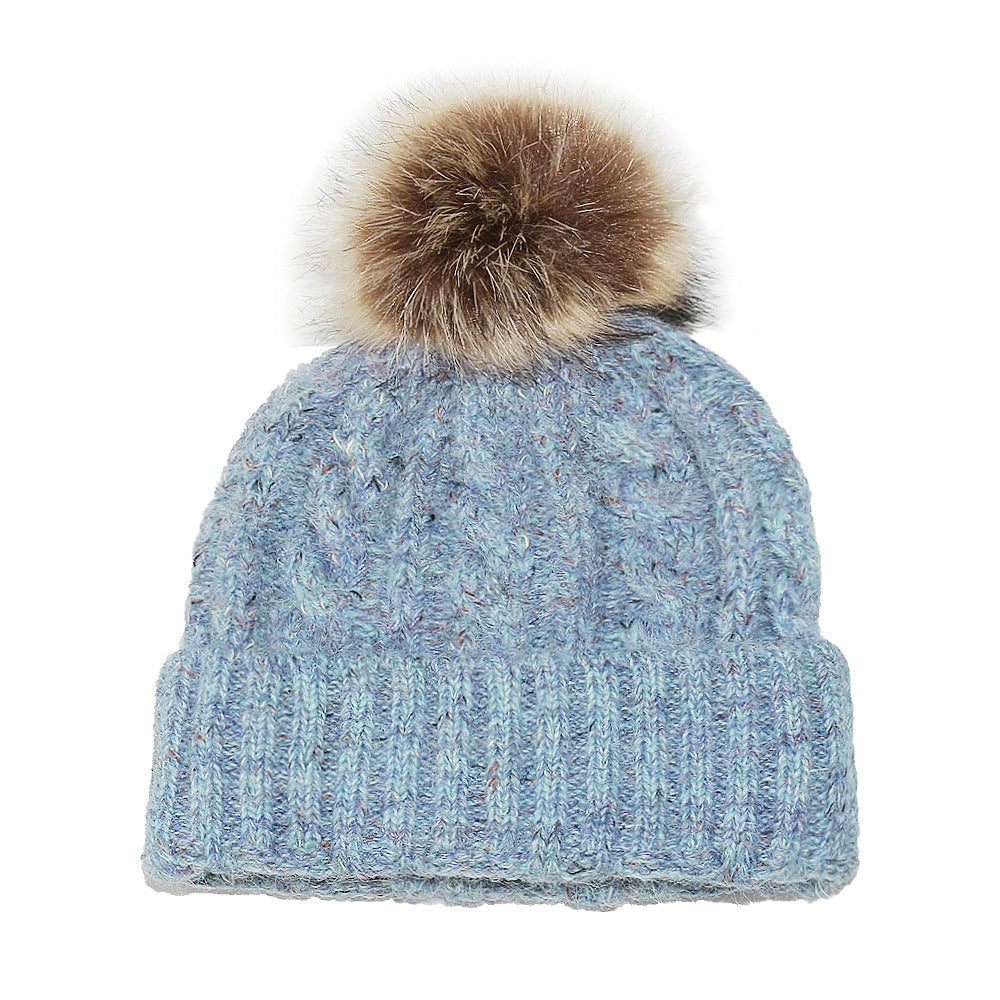 Cozy Cable Knit Beanie with Pom-Pom | Winter Warmth