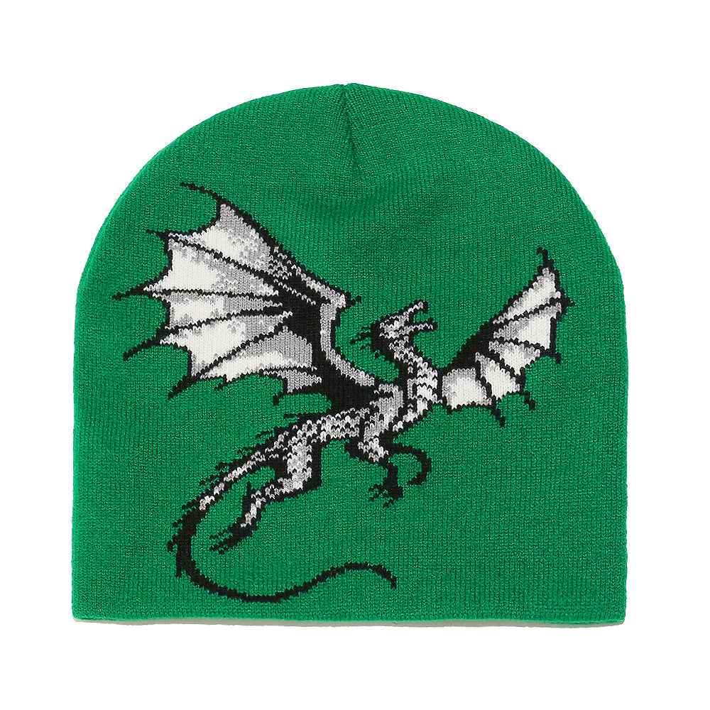Cute Dinosaur Knit Hat - Cozy Winter Beanie