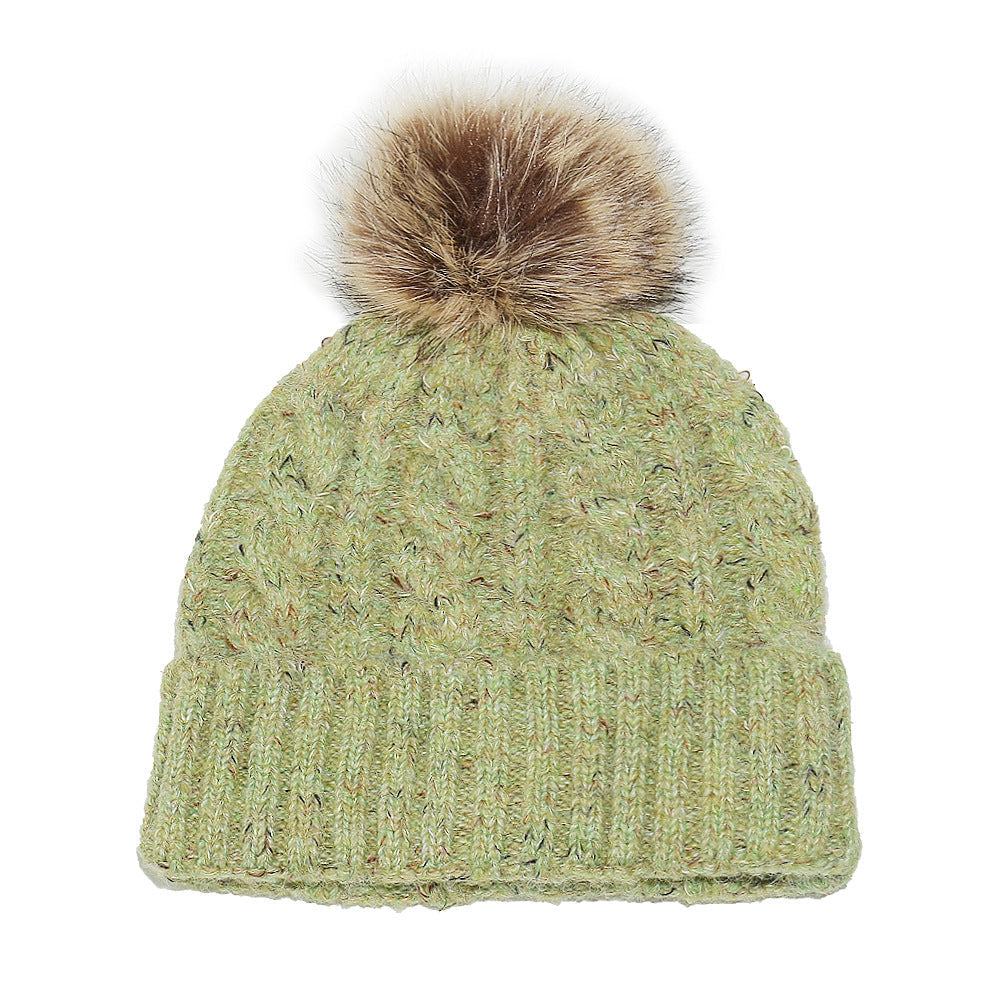Cozy Cable Knit Beanie with Pom-Pom | Winter Warmth