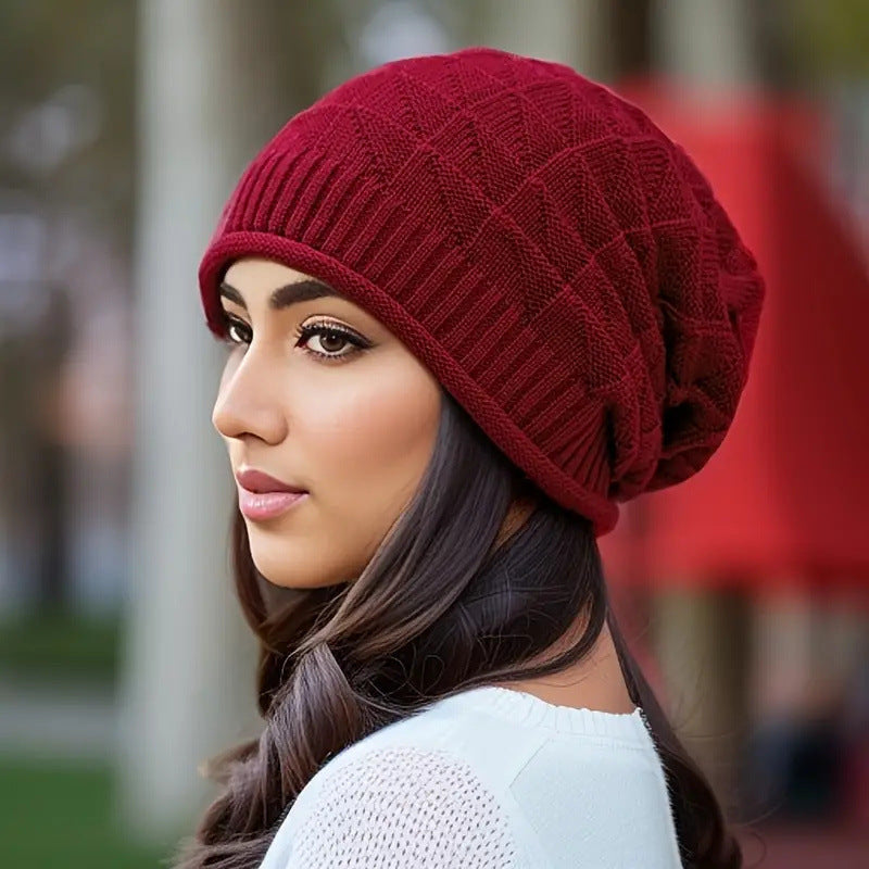 Cozy Knit Beanie: Korean Style Ear Protection Hat