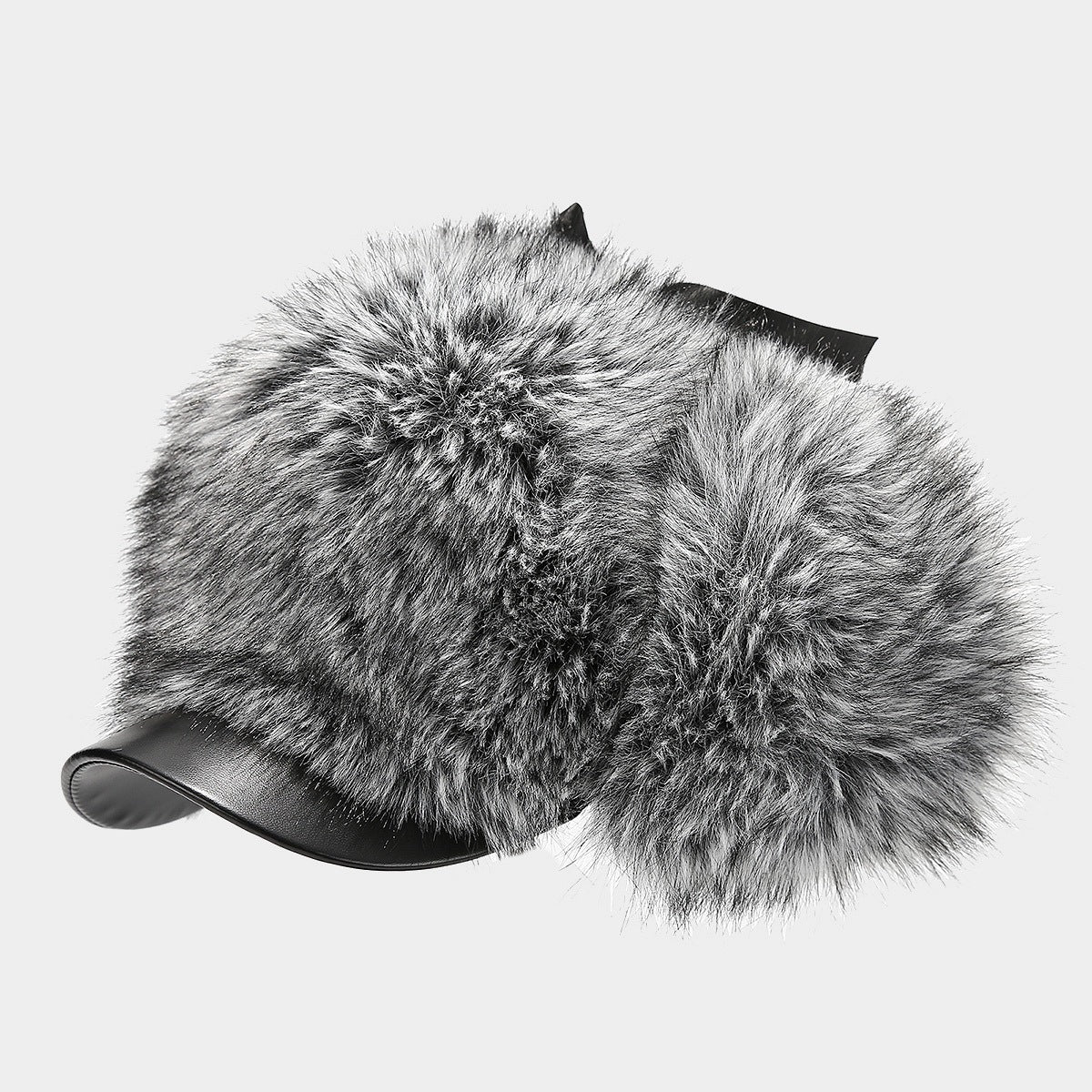 Luxury Leather Ushanka Hat - Women's Ski & Winter Style