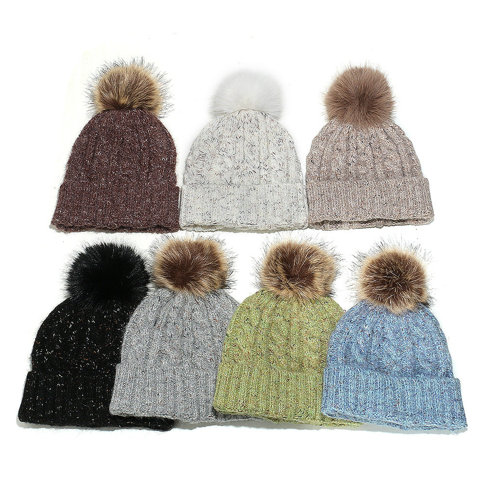 Cozy Cable Knit Beanie with Pom-Pom | Winter Warmth