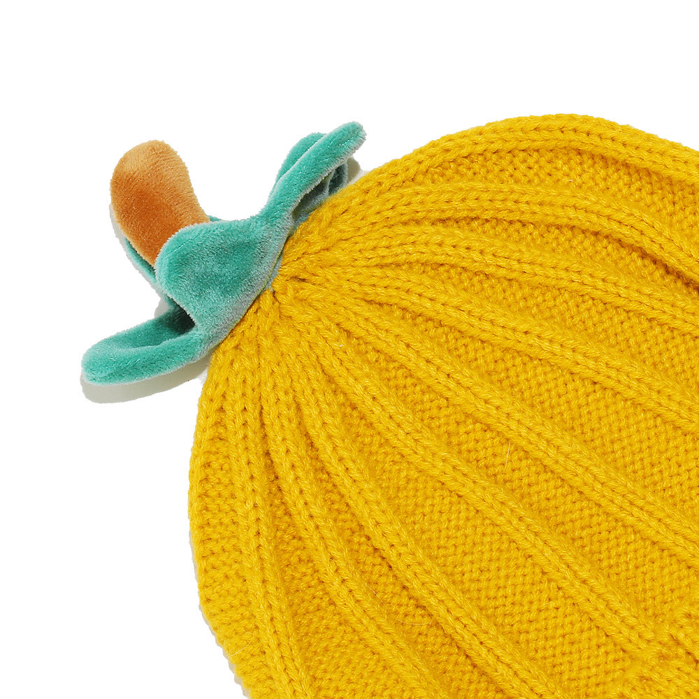 Cozy Knit Pumpkin Beanie - Autumn Style