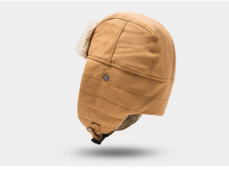Warm Lei Feng Hat: Korean Style for Winter Riding