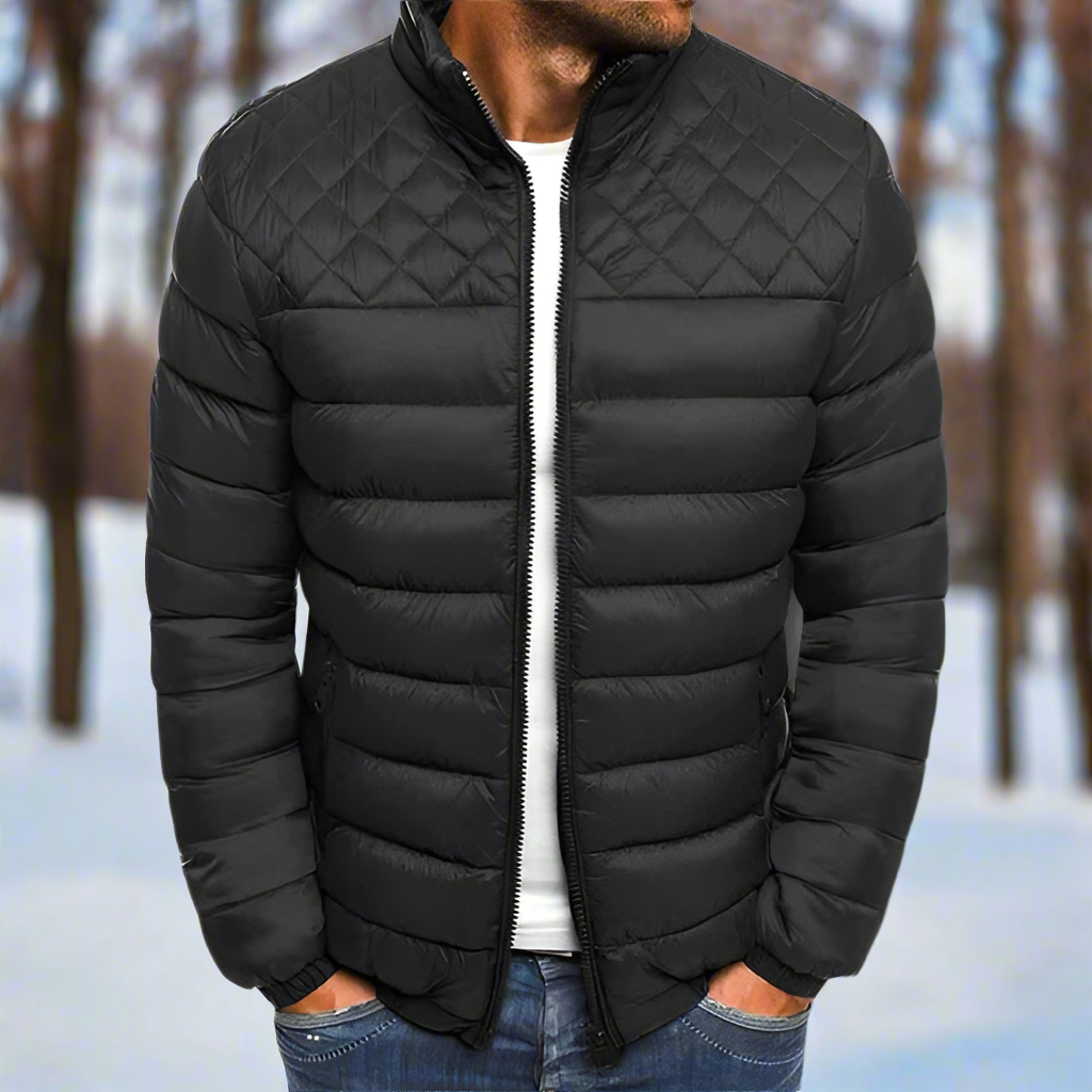 Warm Padded Zip Jacket