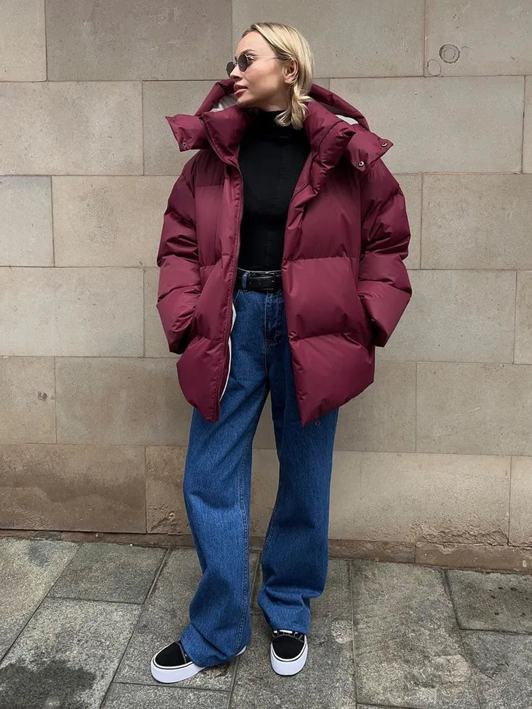 Warm Women's Winter Parka Coat