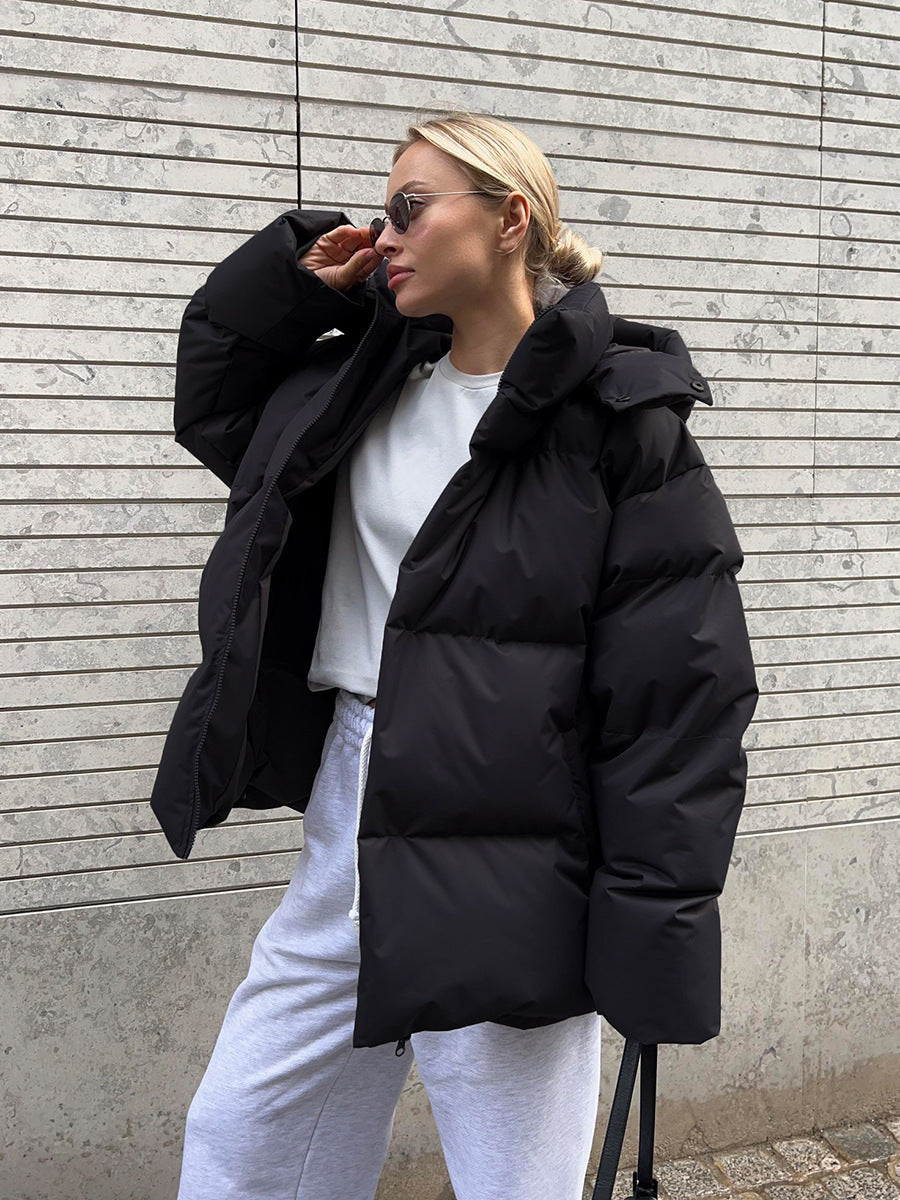 Warm Waterproof Ladies Parka Coat with Hood