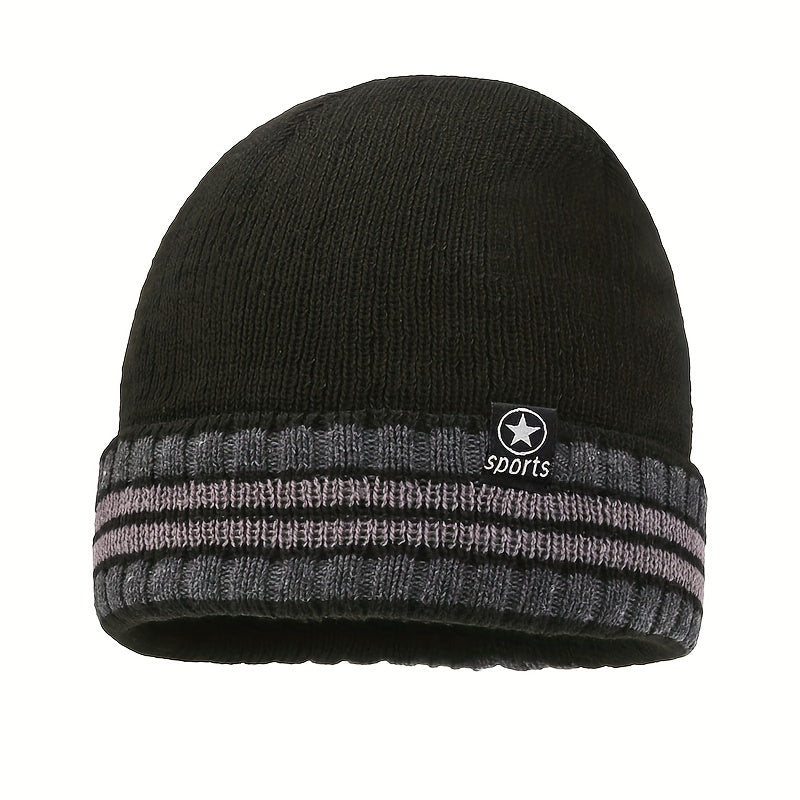 Pandaize Classic Men's Thick Warm Beanie Hat