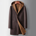 Warm Reversible Hooded Winter Coat