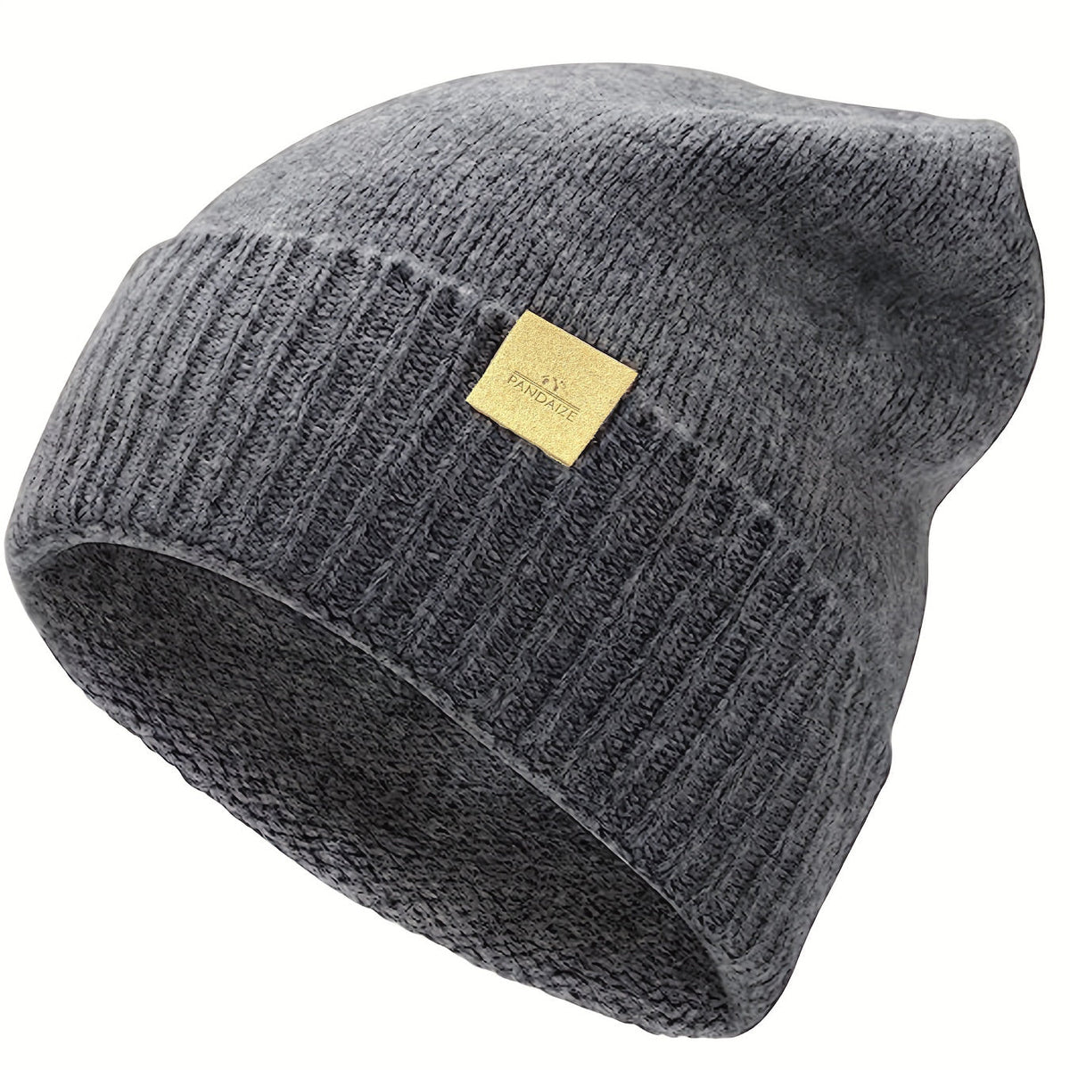 Pandaize Premium Merino Wool Knit Beanie | Unisex Solid Color Skull Cap for Winter