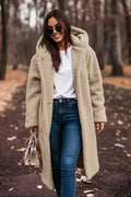 Warm Fuzzy Parka Jacket for Ladies