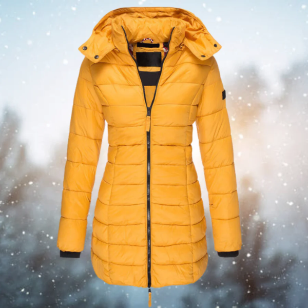 Warm Quilted Down Jacket