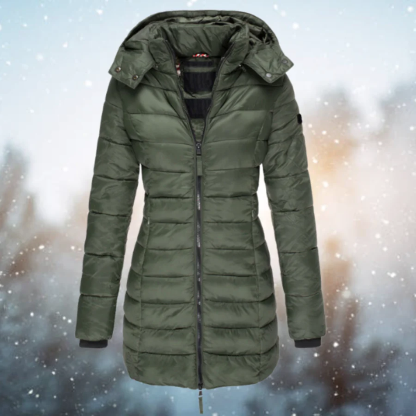 Warm Quilted Down Jacket