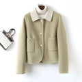 Classy Button Down Women's Winter Coat