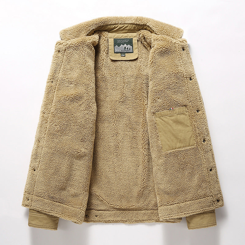 Mason Men's Insulated Parka Coat Thick Warm Winter Jacket