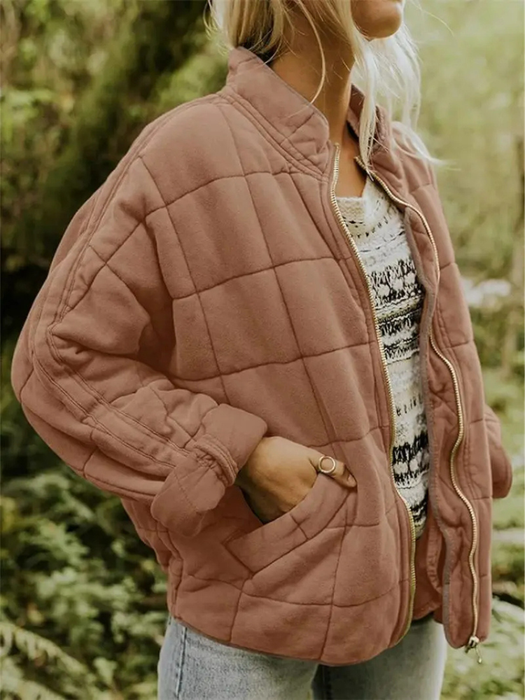 Large Cushioned Winter Coat - Eliza