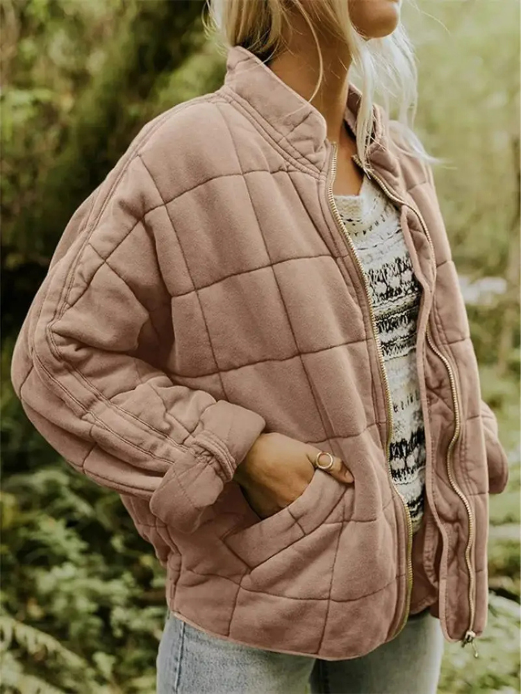 Large Cushioned Winter Coat - Eliza
