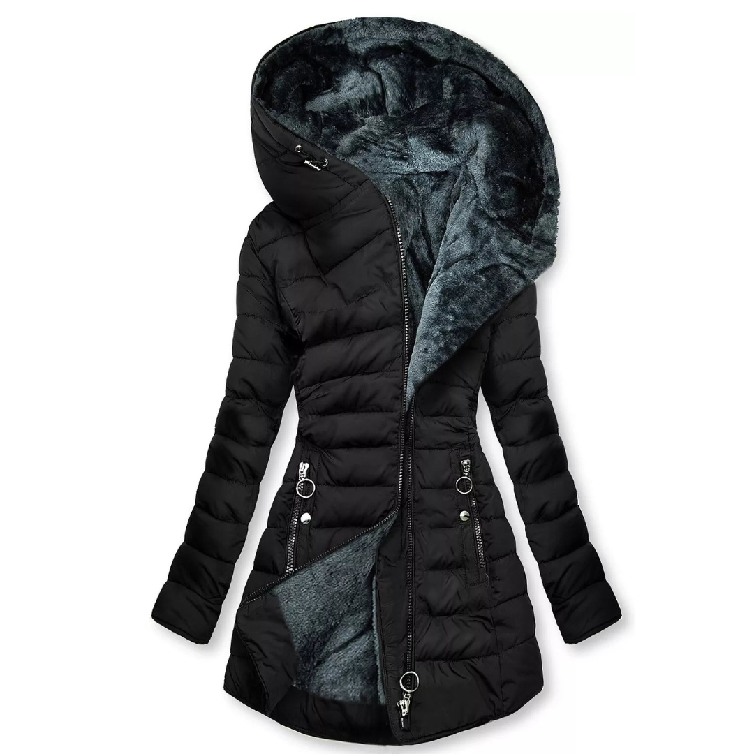 Warm Insulated Women's Parka Jacket – Freja
