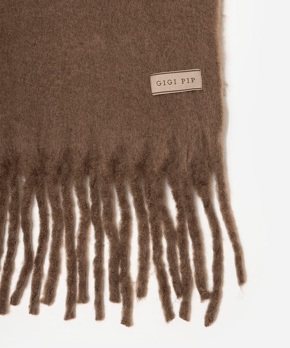 Mik Oversized Knit Scarf