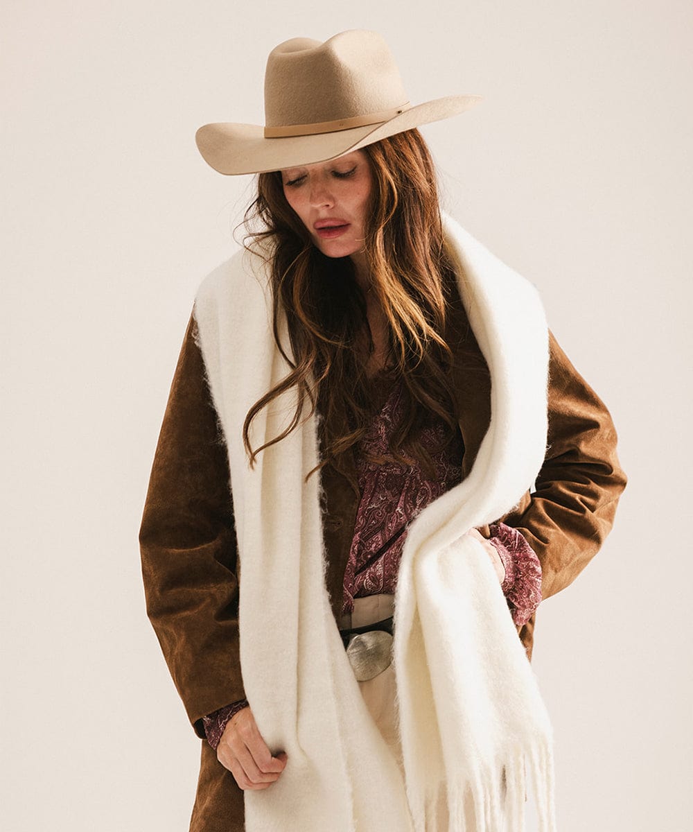 Mik Oversized Knit Scarf