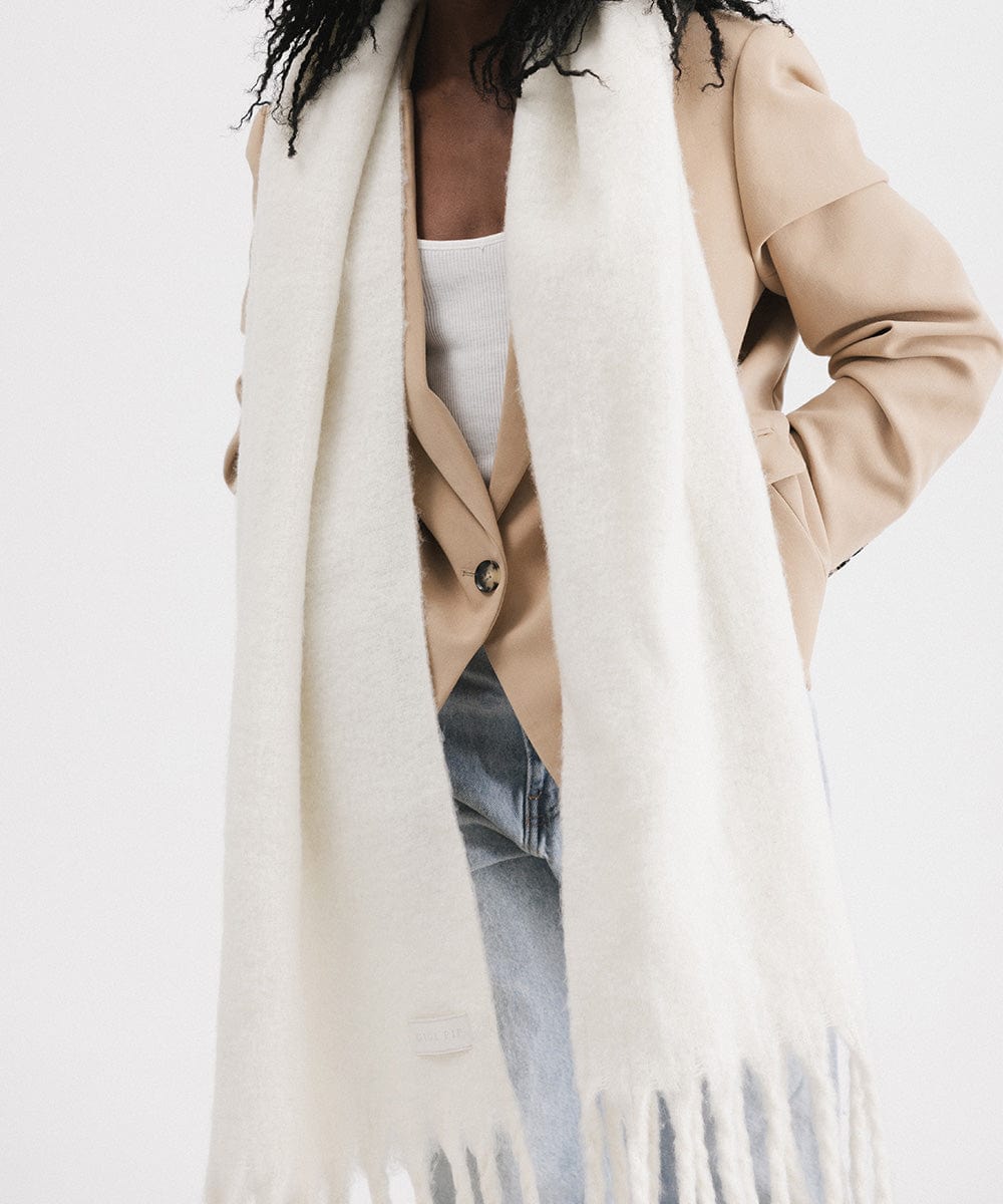 Mik Oversized Knit Scarf