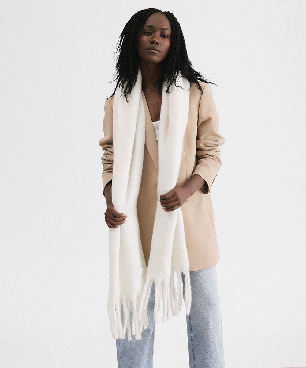 Mik Oversized Knit Scarf