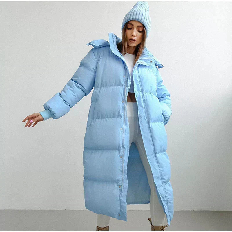Warm Women's Down Parka Coat Elise