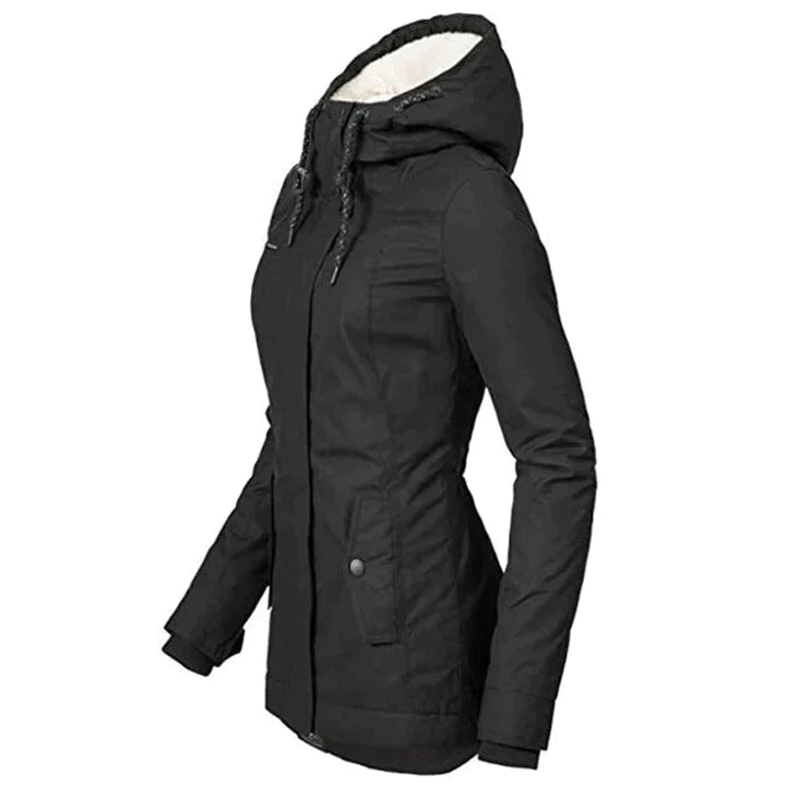 Warm Womens Parka Coat - Lina