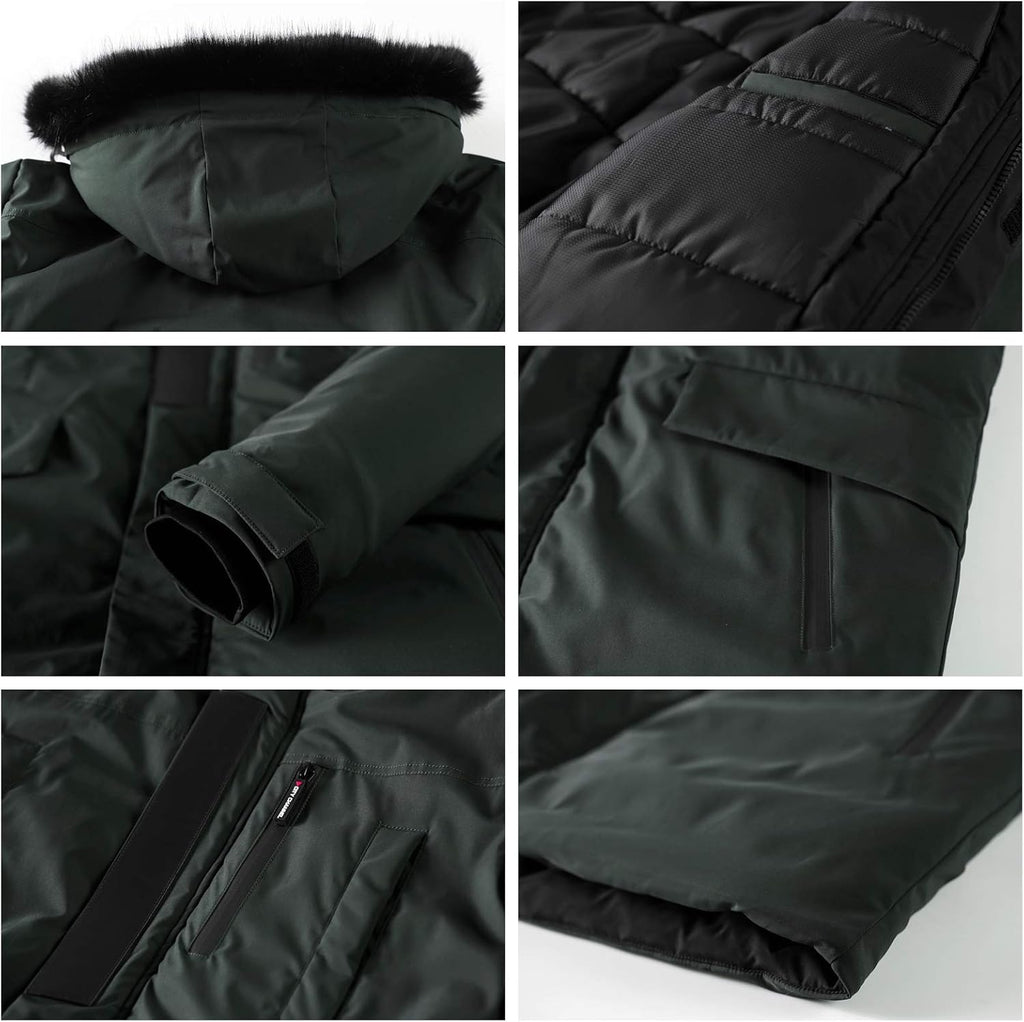 Cozy Faux Fur Parka Jacket