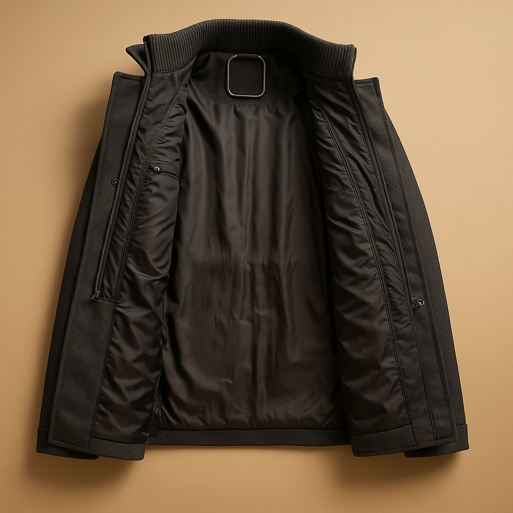 Classic Fit Men's Winter Parka Coat