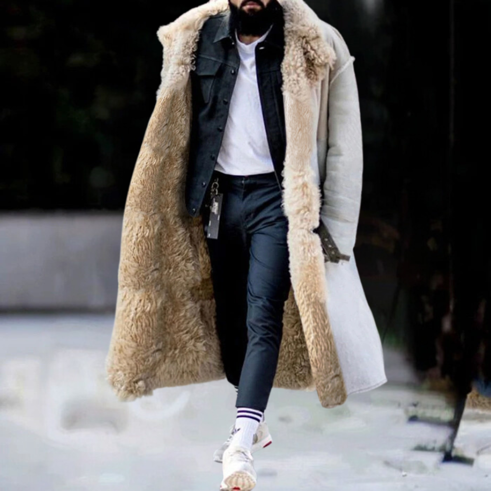 Stylish Insulated Men's Winter Parka Coat