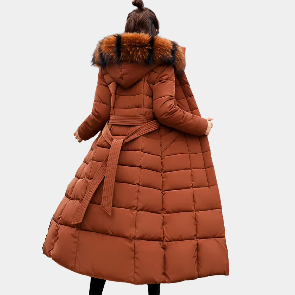 Cozy Ladies Long Parka Coat Isabelle