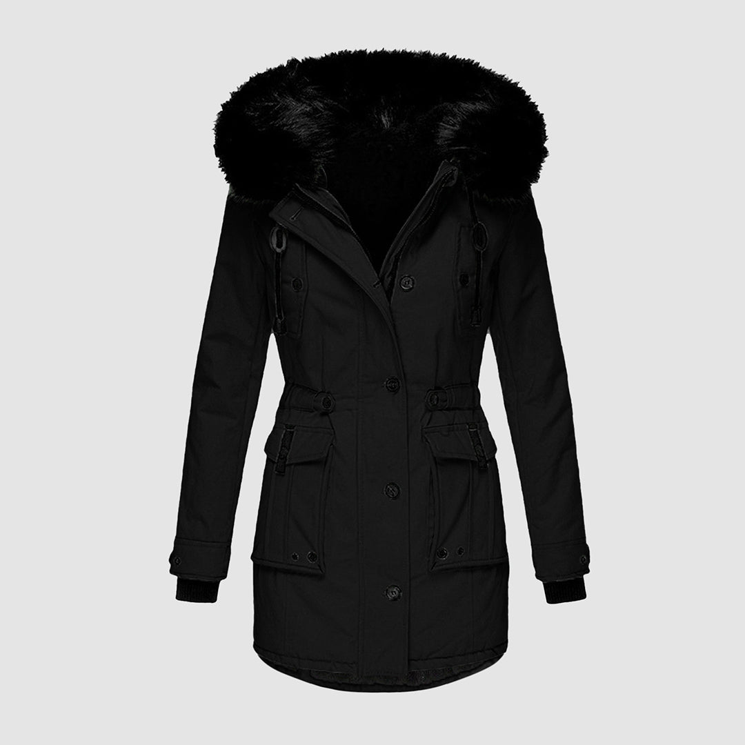 Cozy Fleece Lined Parka Jacket - Tove