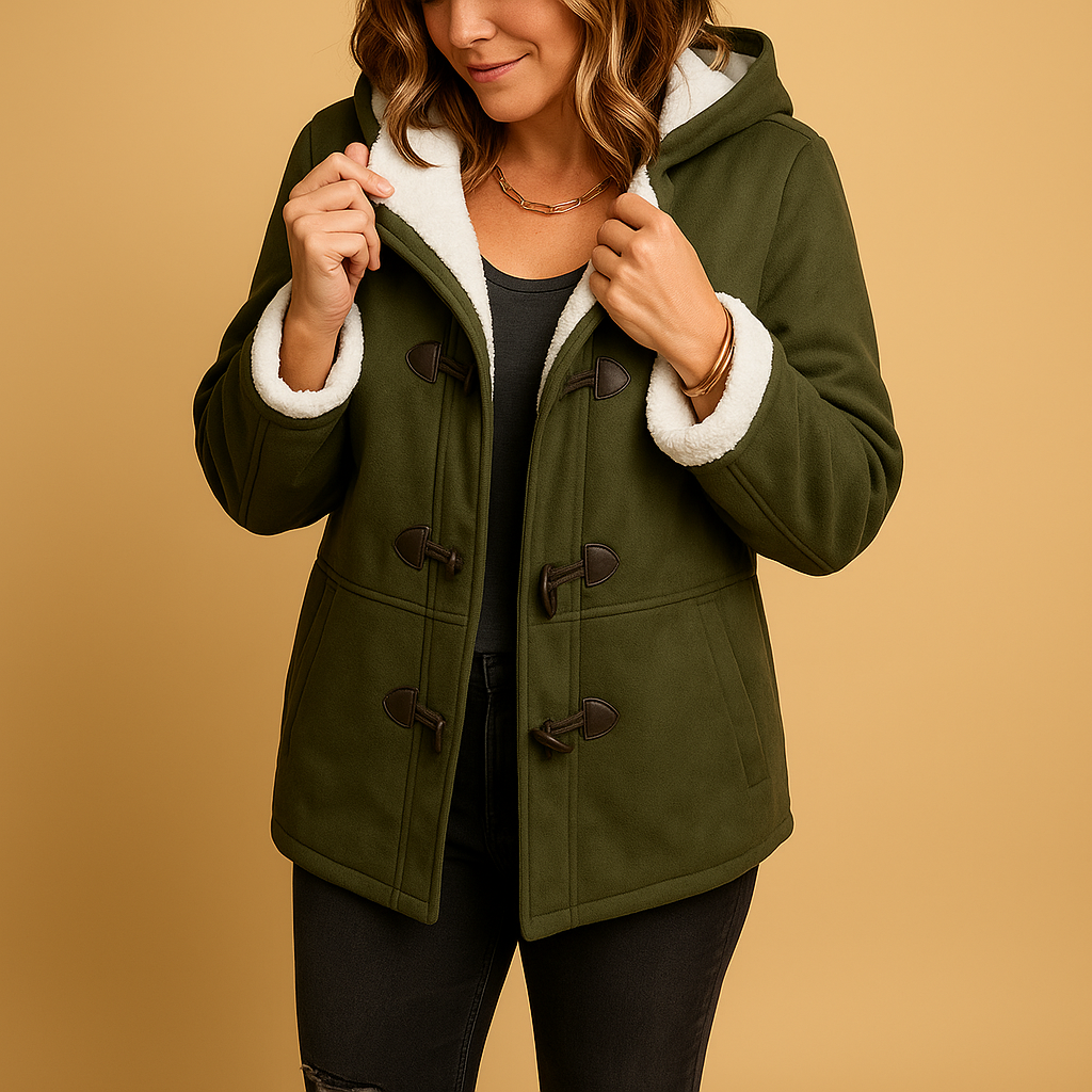 Warm Parka Coat for Ladies