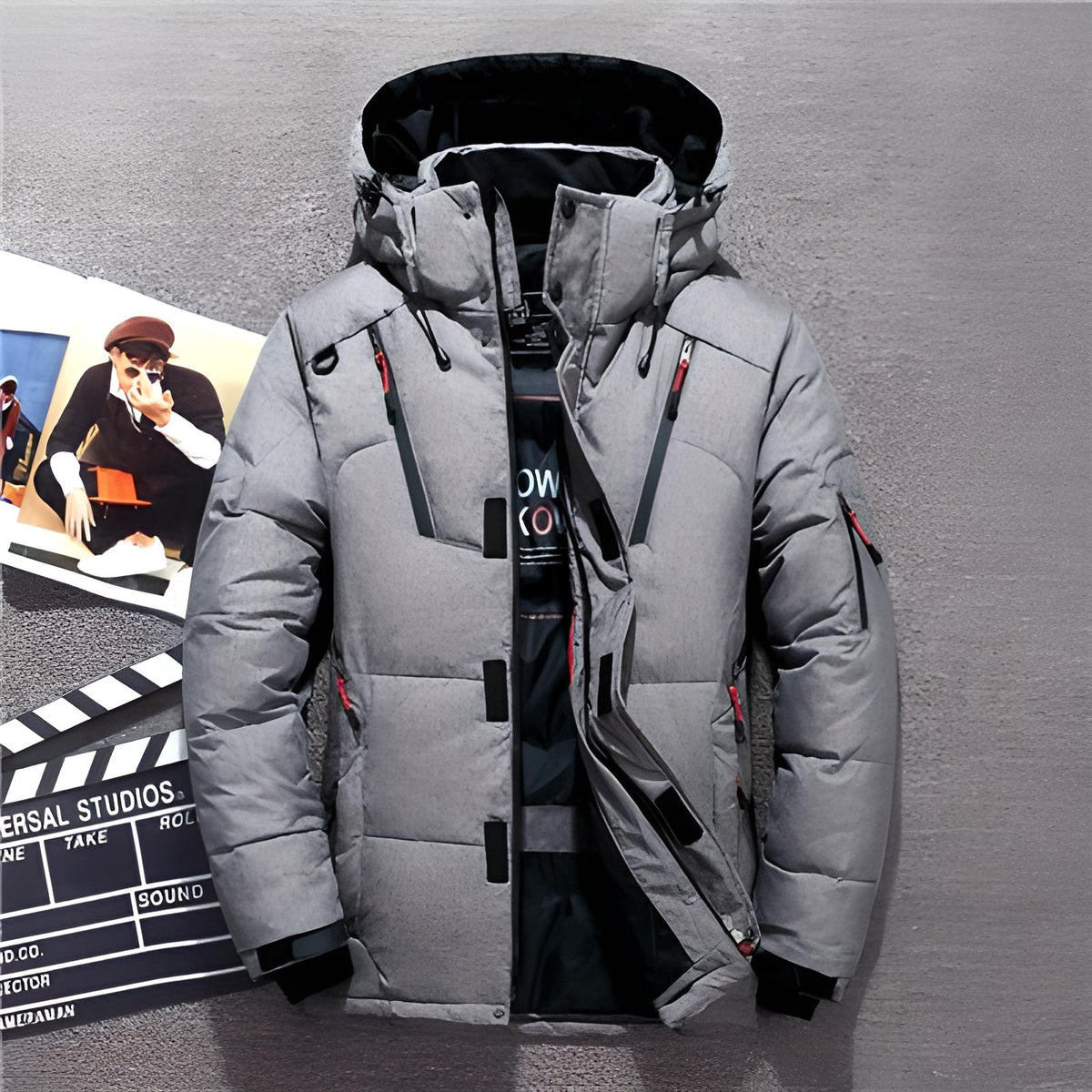 Warm Waterproof Men's Insulated Parka Coat